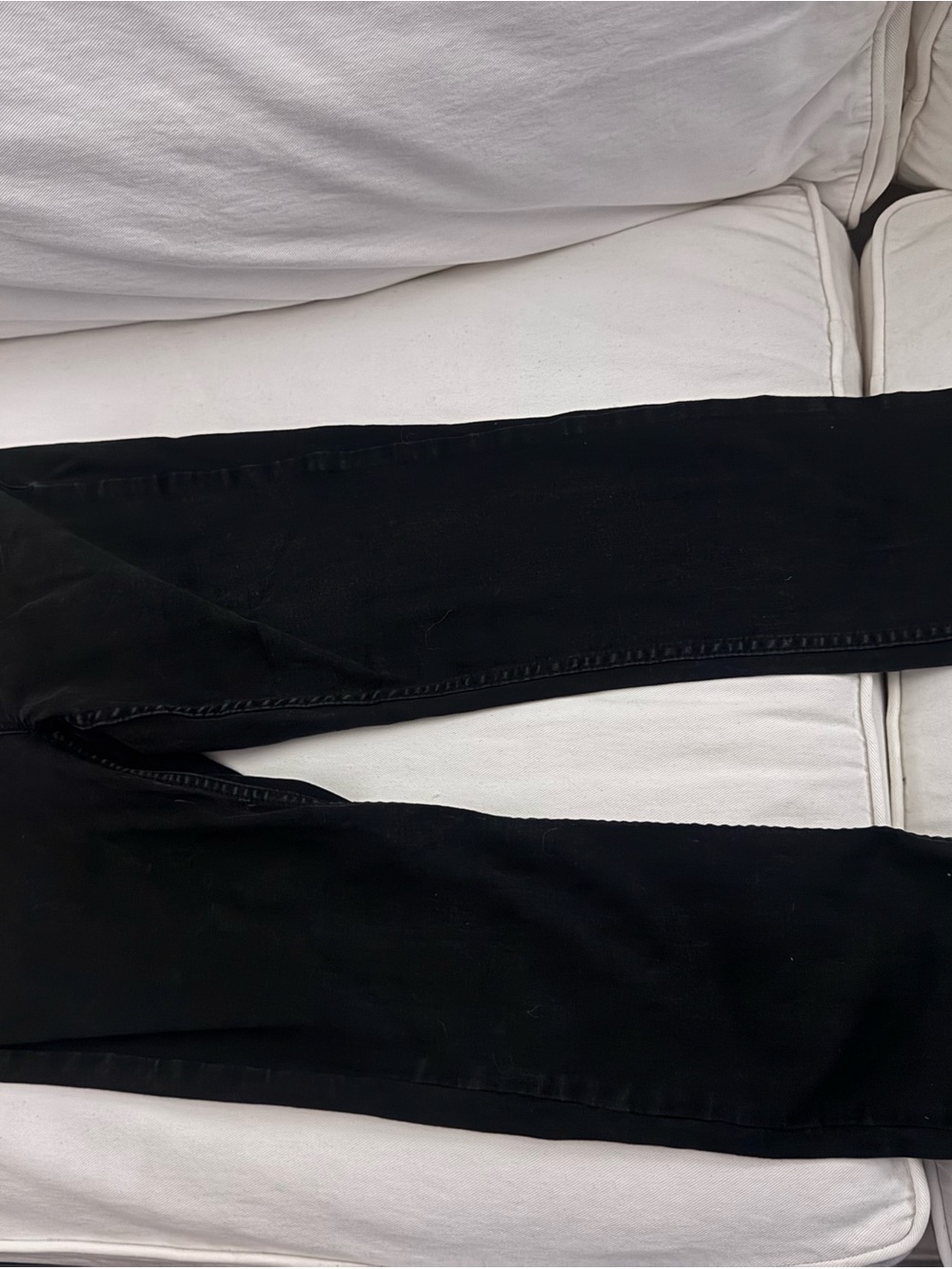 Calvin Klein Jeans Black Flared Wide-Leg Pants